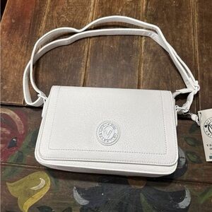 Valentino Orlandi White Crossbody Bag NWT MSRP $228 New V-3012